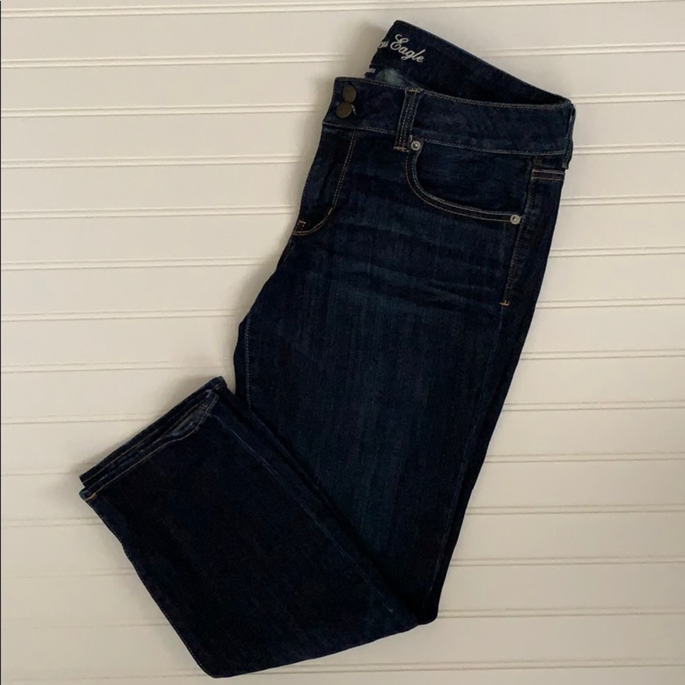 Artist crop jeans